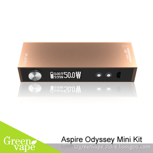 Aspire Odyssey mini kit with Triton mini tank and Pegasus mini mod Odyssey mini kit